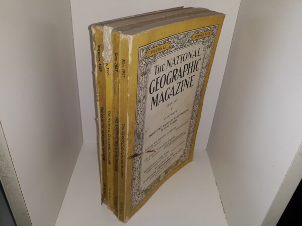 4 Issues of The National Geographic Magazine (See Details)