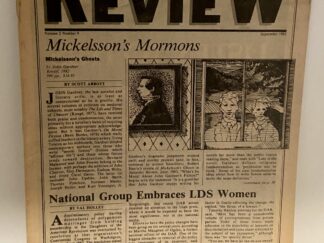 The Sunstone Review Vol. 2 No. 9 (1982) — Single Issue