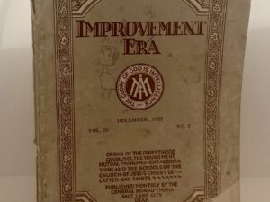 Improvement Era: December, 1922, Vol. 26, No. 2