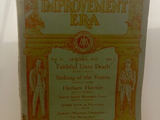 Improvement Era: January, 1929, Vol. 32, No. 3