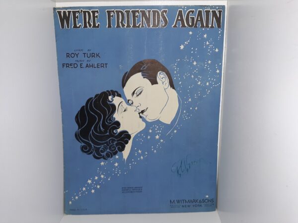 We’re Friends Again (Sheet Music) (Unbound) (1930)