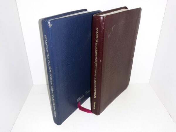 2 Pocket Edition, LDS Hymn Books (Dark Blue and Burgundy) (1985)