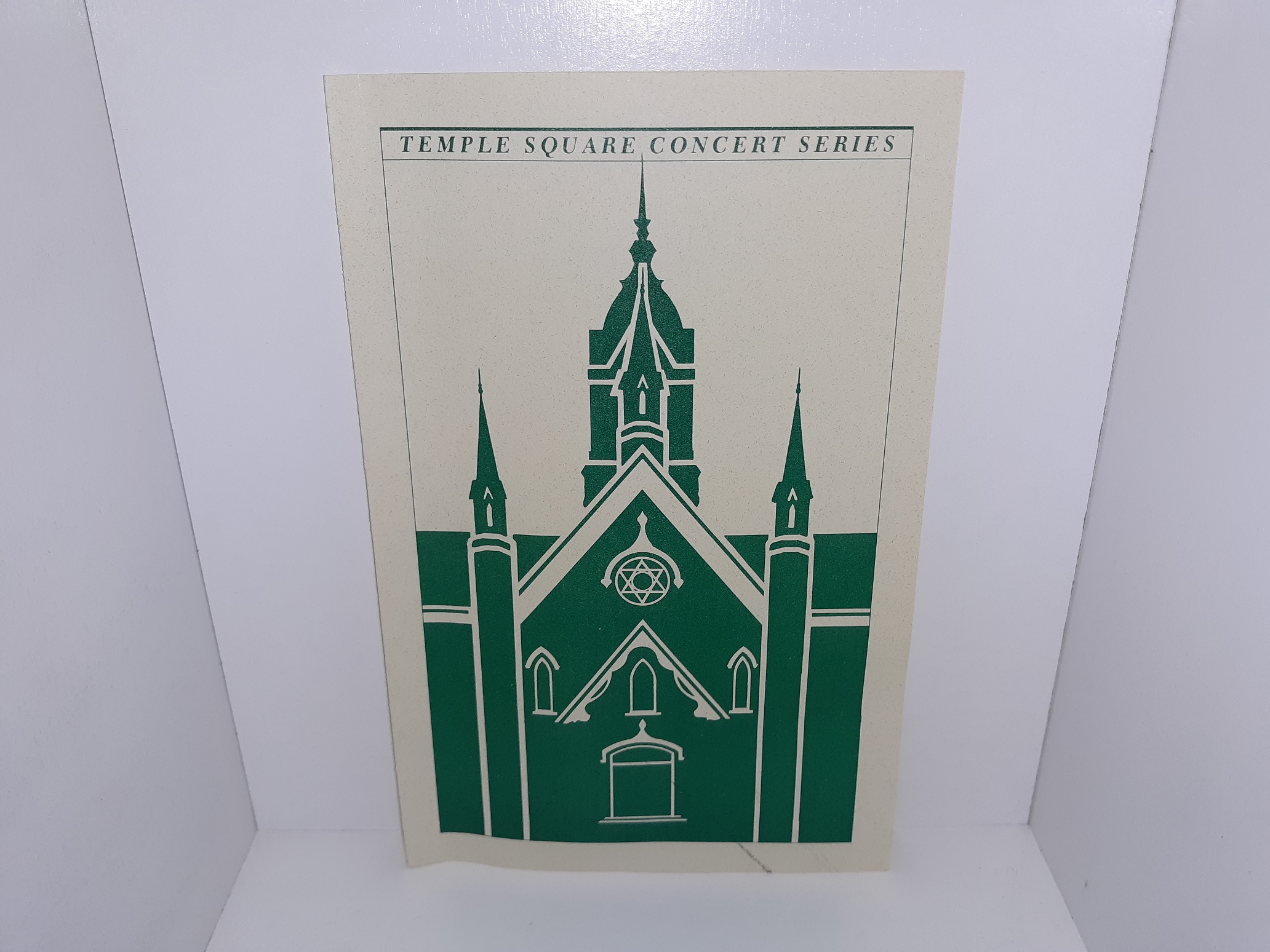 Temple Square Concert Series (Pamphlet/Program) (1988)