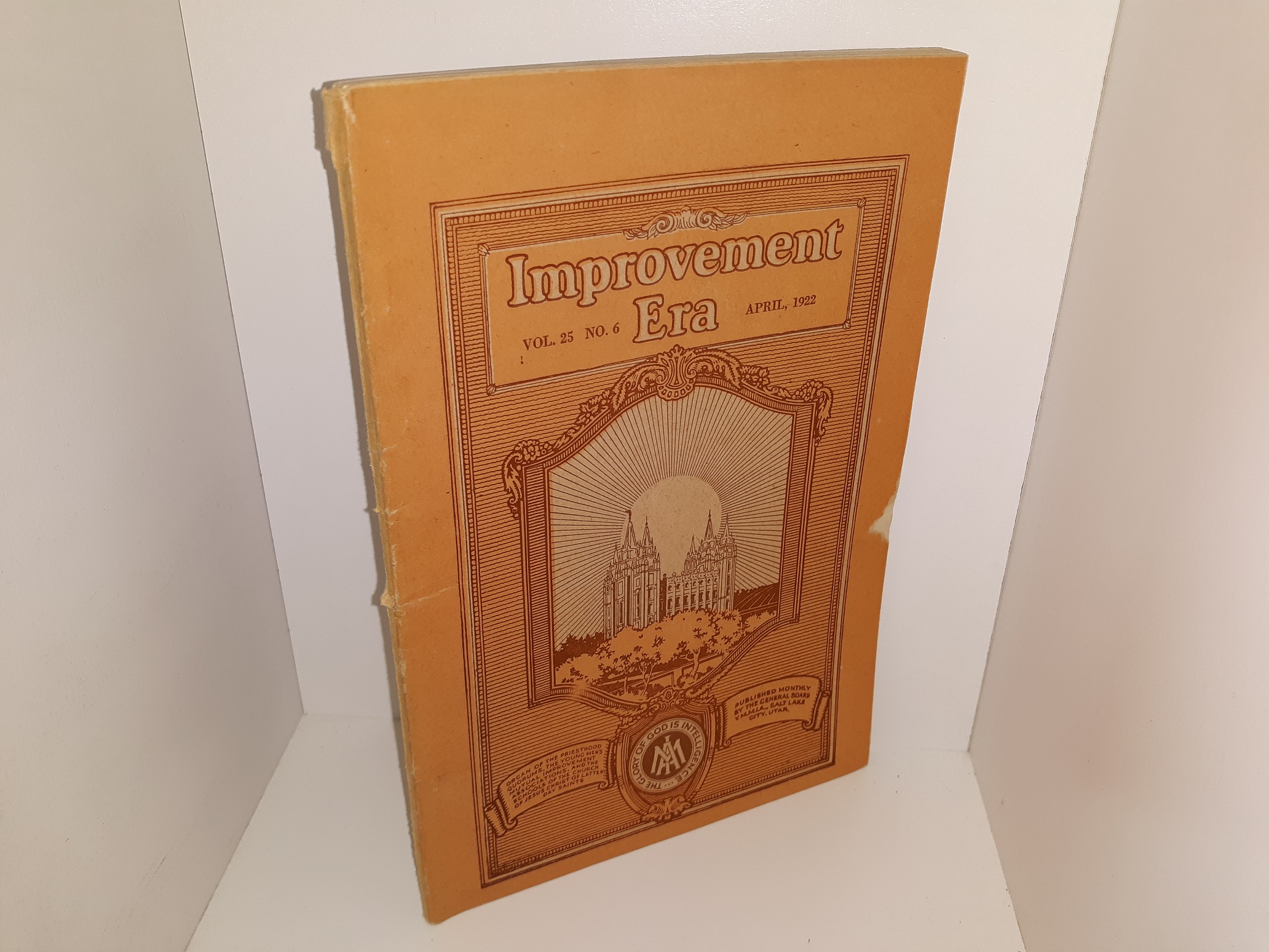 Improvement Era: Vol. 25, No. 6, April, 1922 (1922)