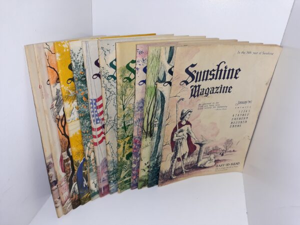 12 Issues of Sunshine Magazine for the Year 1957 (1957)