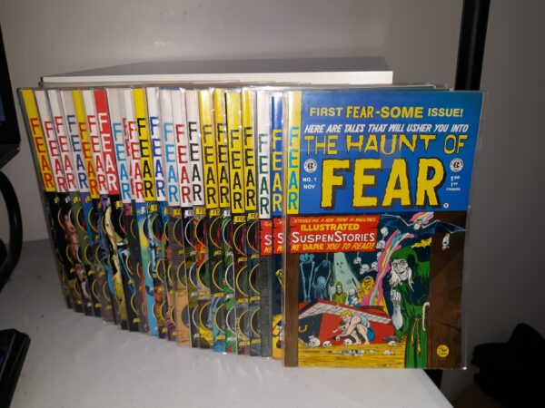 Issues 1-23 of The Haunt of Fear (Comic Books) (Reprints)