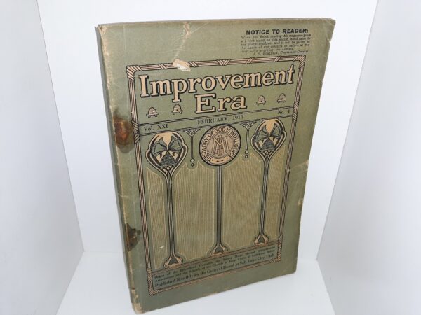 Improvement Era: September, 1918, Vol. XXI, No. 11