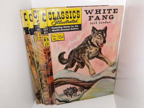 6 Issues of Classics Illustrated Comic Books (See Details)
