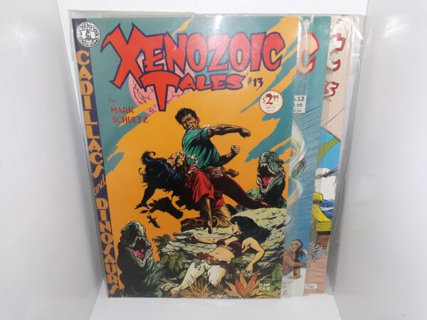 3 Issues of Zenozoic Tales (Comic Books) ~ by Mark Schultz