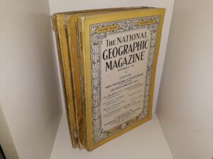 3 Issues of The National Geographic Magazine for the Year of 1925