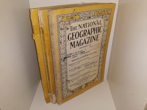 3 Issues of The National Geographic Magazine for the Year 1926