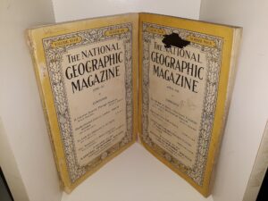 2 Issues of The National Geographic Magazine for the Year 1925