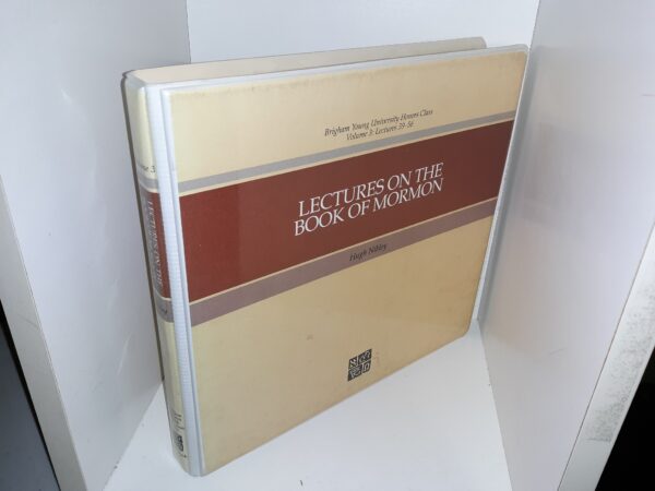 Lectures on the Book of Mormon: Vol. 3 (12 Audio Cassettes) (1988) ~ by Hugh Nibley