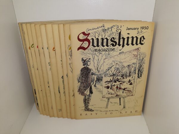 12 Issues of Sunshine Magazine for the Year 1950 (1950)