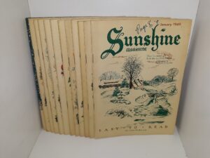 12 Issues of Sunshine Magazine for the Year 1949 (1949)