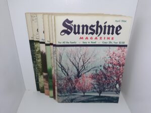 7 Issues of Sunshine Magazine for the Year of 1964