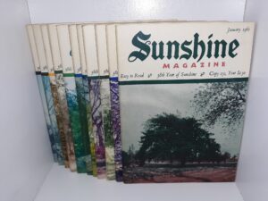 12 Issues of Sunshine Magazine for the Year 1961 (1961)