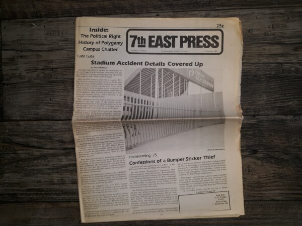 7th East Press: Vol. 2, No. 2, 12 October, 1982 (Newspaper) (1982)