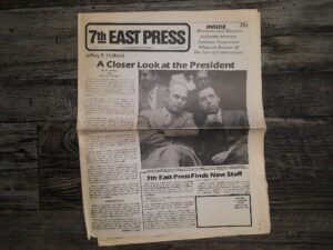 7th East Press: Vol. 2, No. 1, 28 September 1982 (Newspaper) (1982)