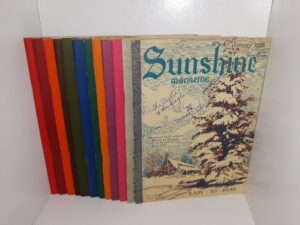 12 Issues of Sunshine Magazine for the Year 1951