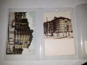 2 Postcards of the Emery-Holmes Apartments in Salt Lake City, Utah
