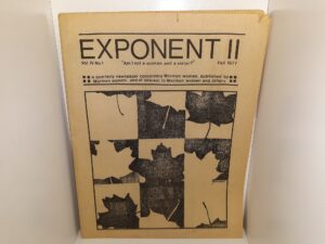 Exponent II: Vol. 4, No. 1, Fall 1977 (Newspaper) (1977)
