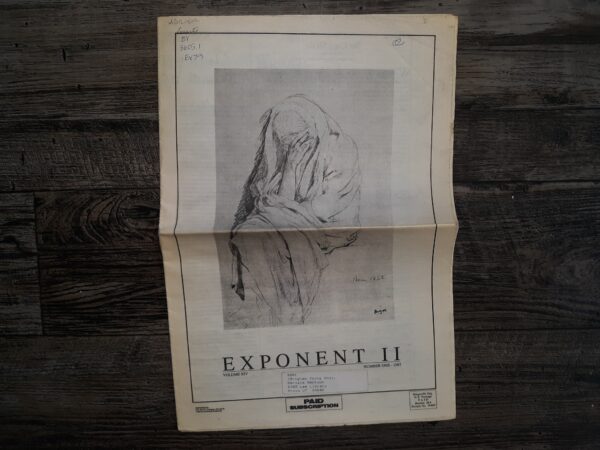 Exponent II: Vol. 14, No. 1, 1987 (Newspaper) (1987)
