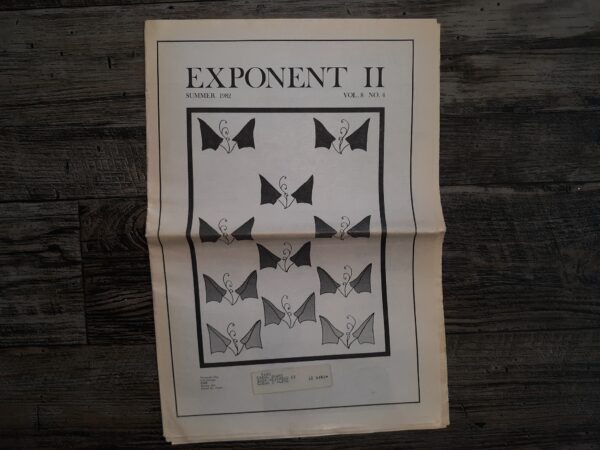 Exponent II: Vol. 8, No. 4, Summer 1982 (Newspaper) (1982)