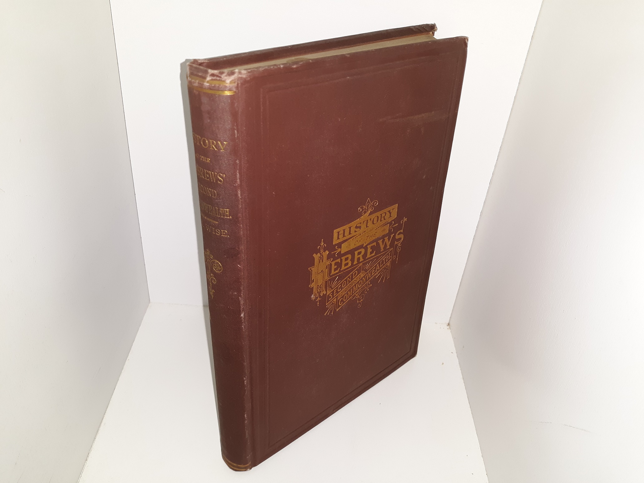 History of the Hebrews Second Commonwealth (1880) ~ by Isaac M. Wise