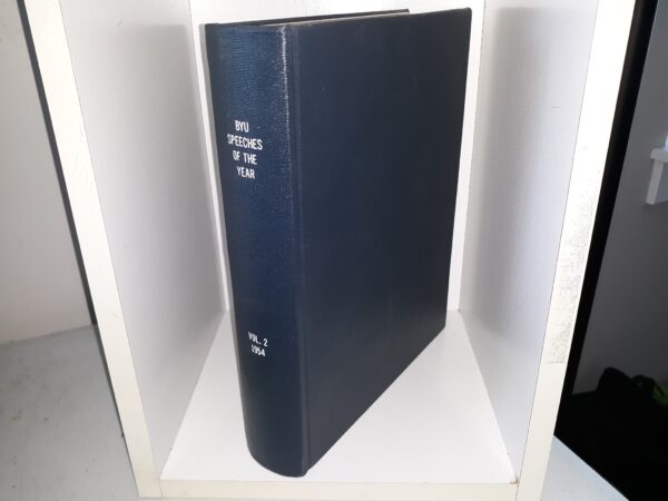 BYU Speeches of the Year: Vol. 2, 1951 (Photocopied and Bound) (1954)