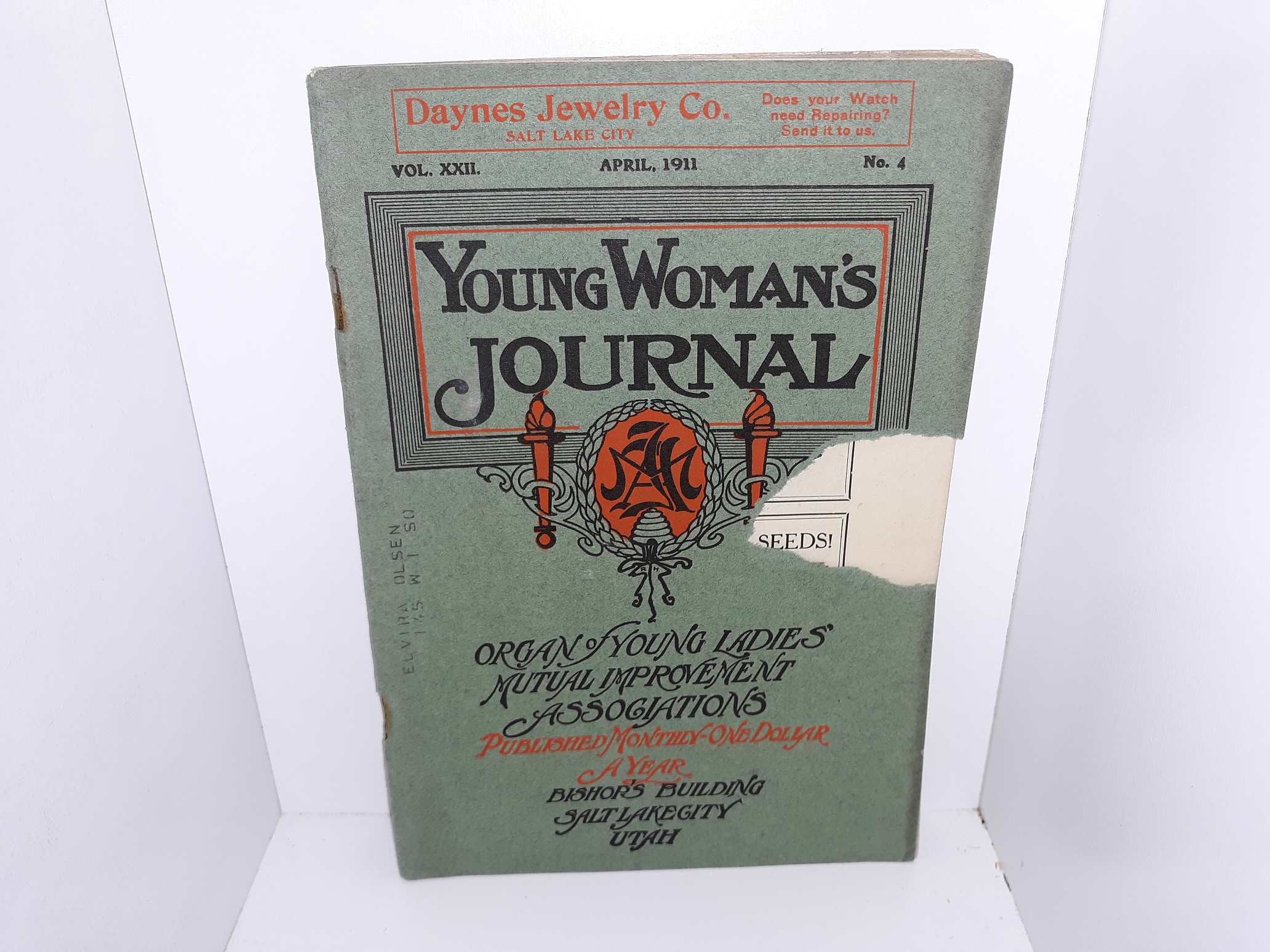 Young Woman’s Journal: Vol. 22, No. 4, April, 1911 (1911)