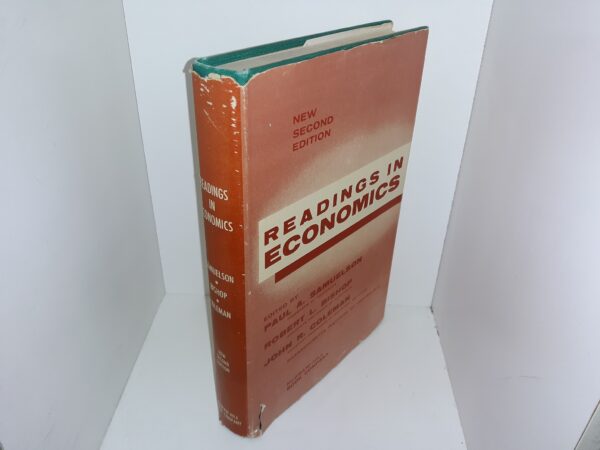Readings in Economics (Signed by the LDS HistorianLeonard J. Arrington) (1955) ~ Edited by Paul A. Samuelson, Robert L. Bishop, and John R. Coleman