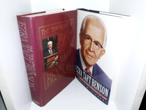 2 Books About Ezra Taft Benson: Ezra Taft Benson: Statesman, Patriot, Prophet of God / The Teachings of Ezra Taft Benson (See Details)