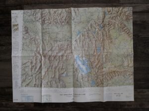 USAF Operational Navigation Chart: Great Salt Lake (Fold-Up Map) (2nd Edition) (1960)