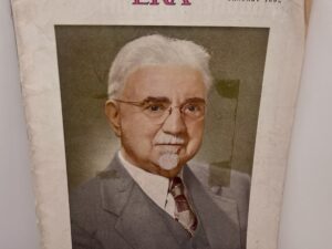 The Improvement Era January, 1952 “Elder John A. Widtsoe” Vol. 55 No. 1