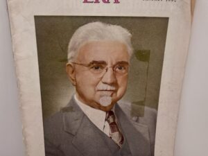 The Improvement Era January, 1952 “Elder John A. Widtsoe” Vol. 55 No. 1