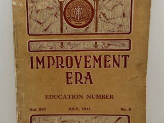 Improvement Era: July, 1913, Vol. XVI, No. 9