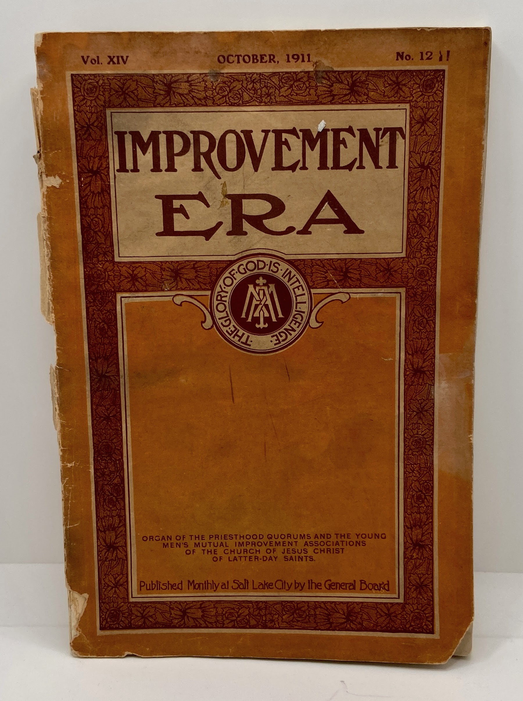 Improvement Era: October, 1911, Vol. XIV, No. 12