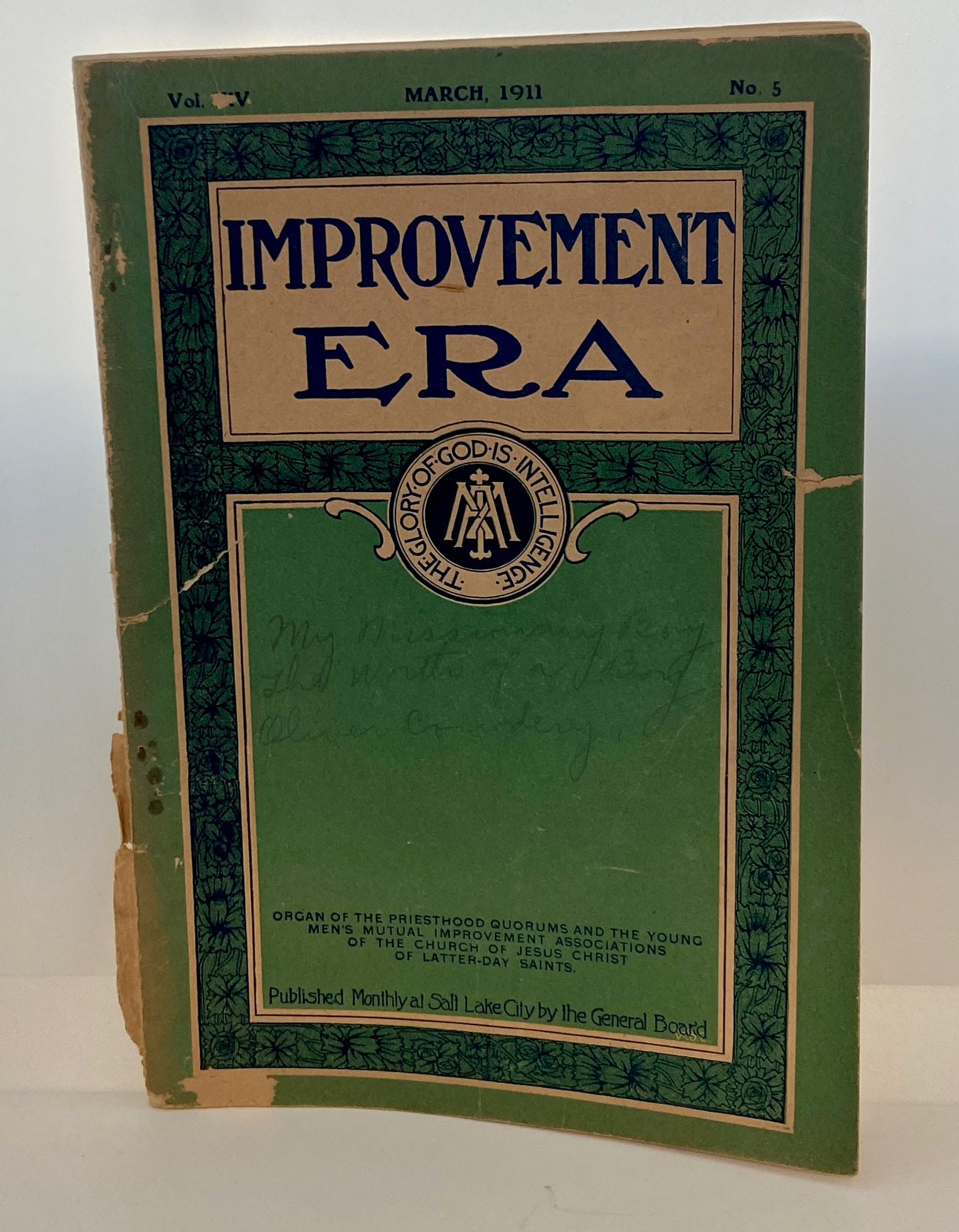 Improvement Era: March, 1911, Vol. XIV, No. 5