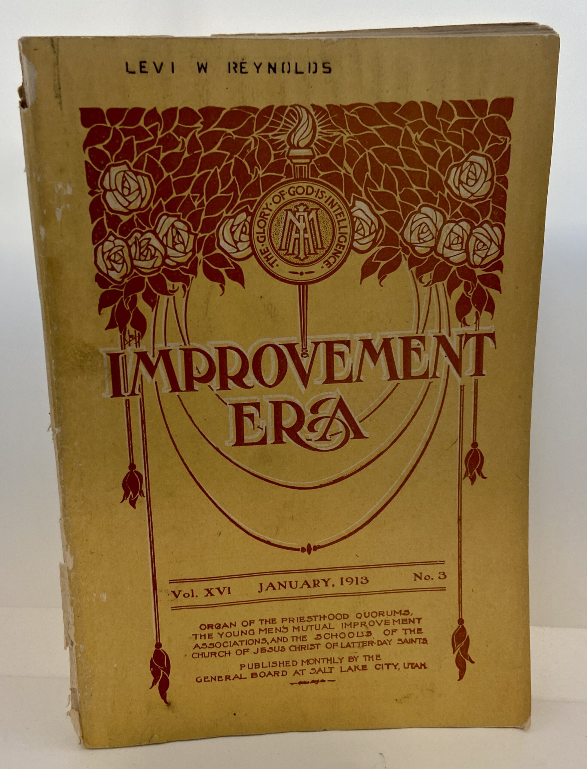Improvement Era: January, 1913, Vol. XVI, No. 3