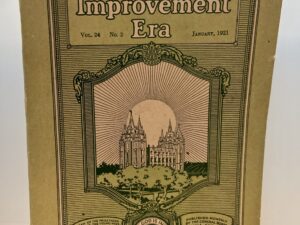 Improvement Era: January, 1921, Vol. 24, No. 3