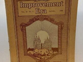 Improvement Era: January, 1925, Vol. 3, No. 25