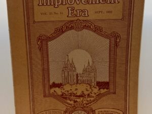 Improvement Era: Sept., 1922, Vol. 25, No. 11