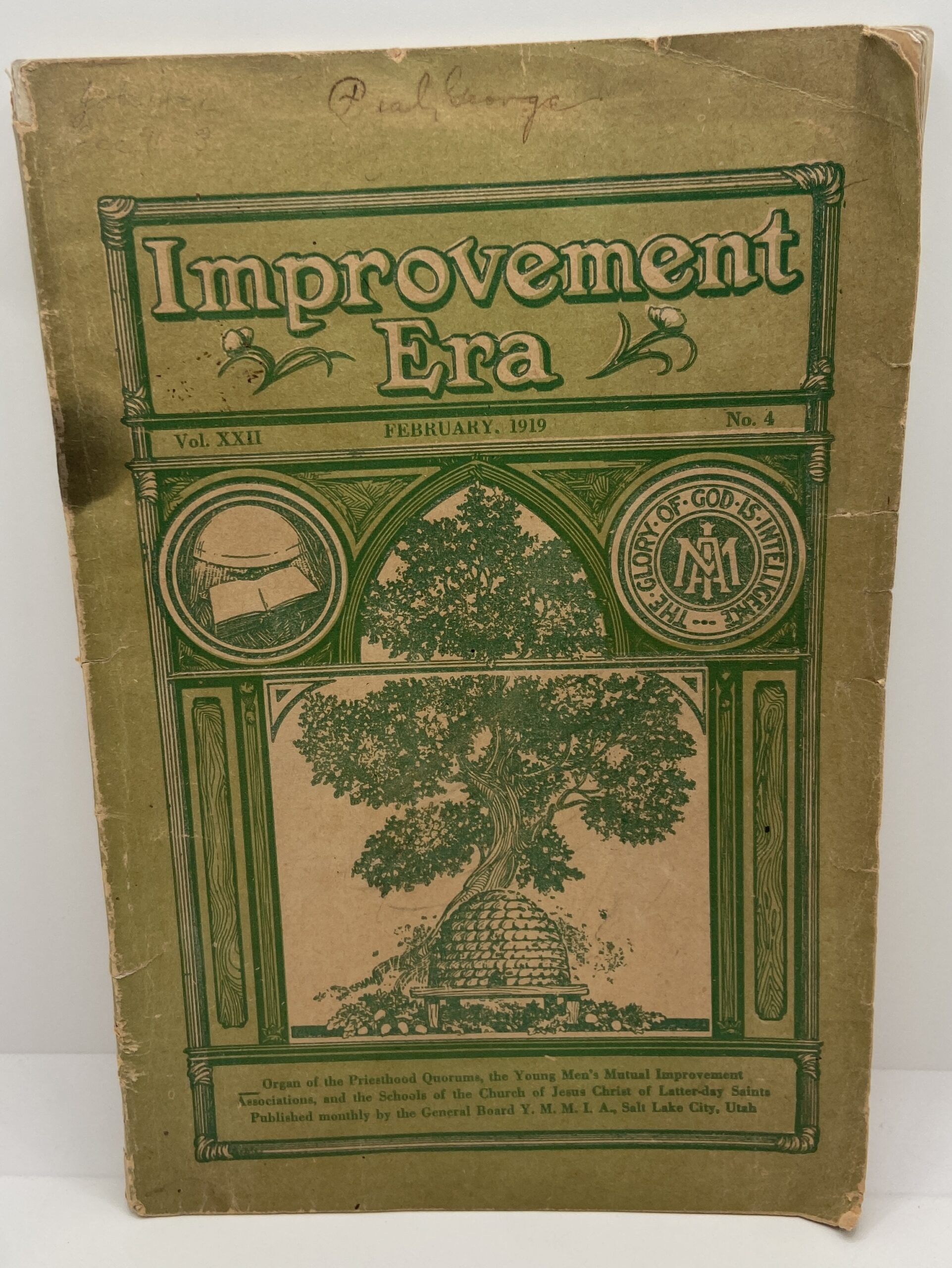 Improvement Era: February, 1919, Vol. XXII, No. 4