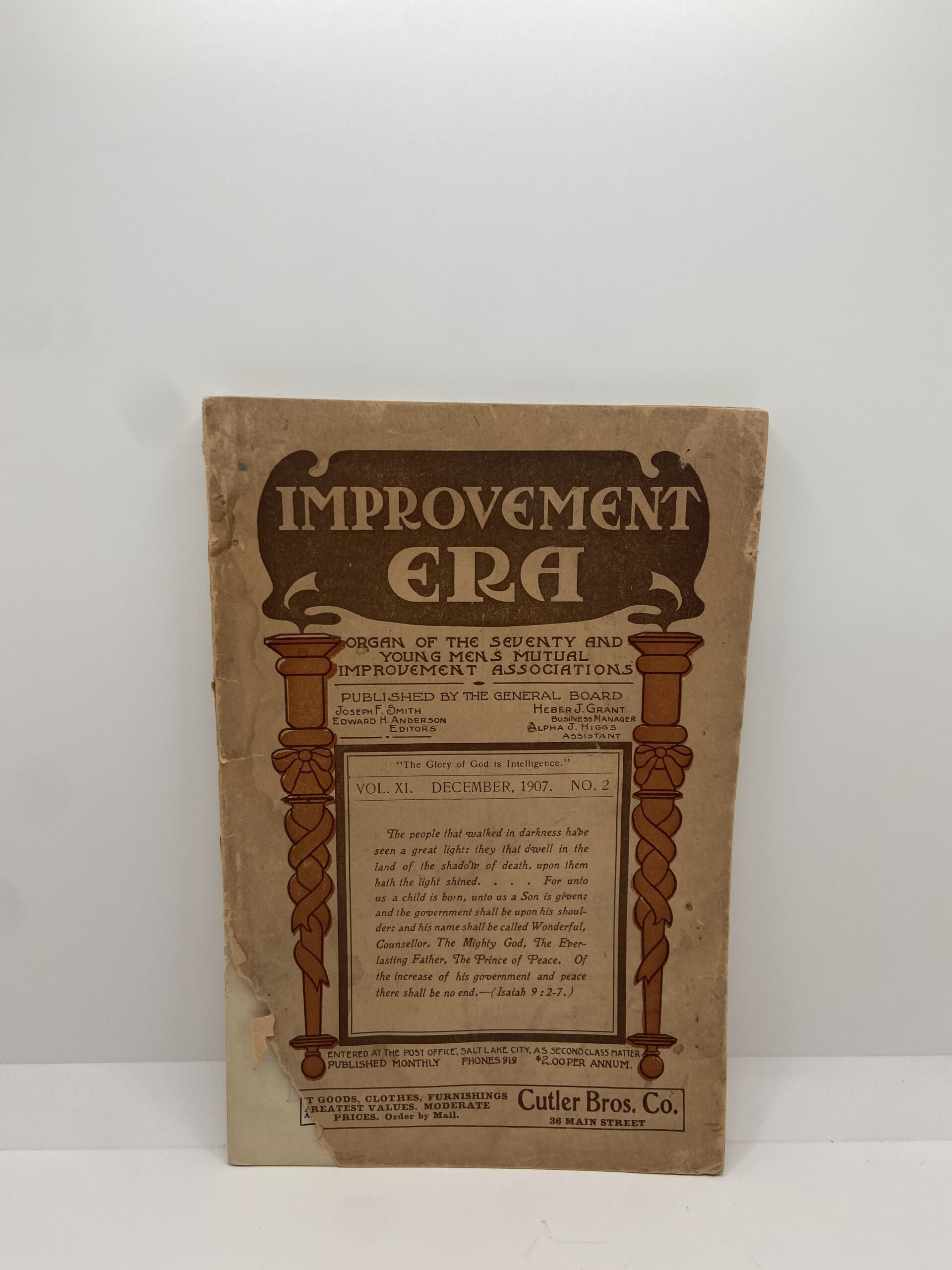 Improvement Era: December, 1907, Vol. XI, No. 2