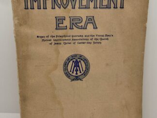 Improvement Era: October, 1909, Vol. XII, No. 12