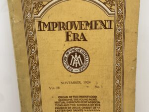 Improvement Era: November, 1924, Vol. 28, No. 1