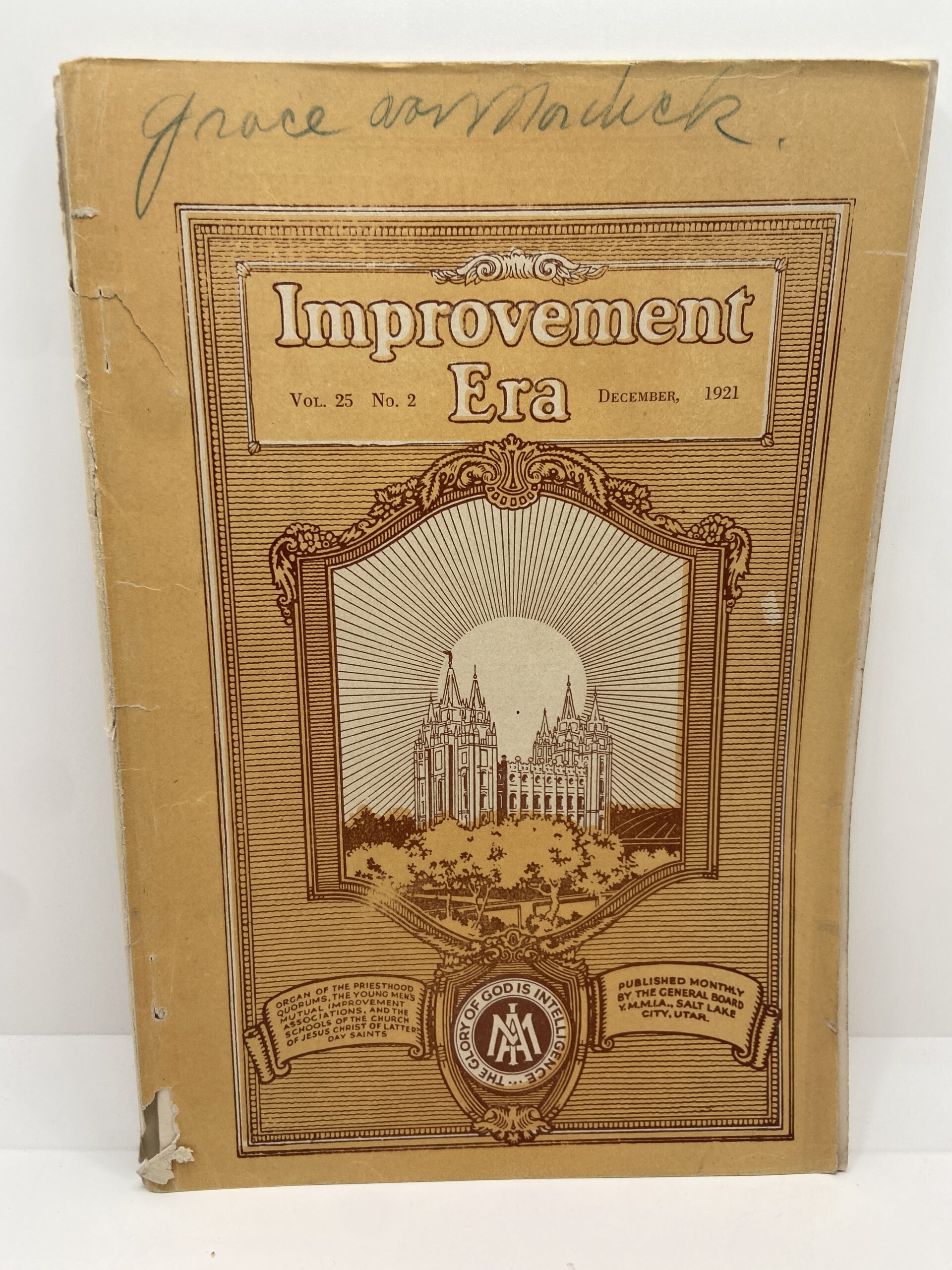 Improvement Era: December, 1921, Vol. 25, No. 2