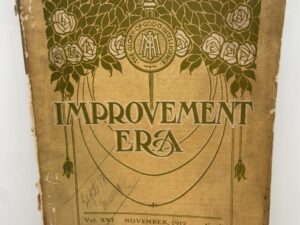 Improvement Era: November, 1912, Vol. XVI, No. 1