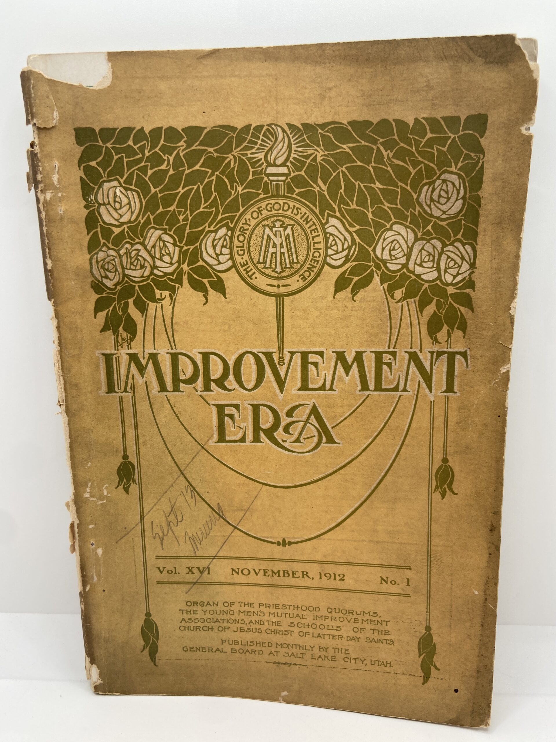 Improvement Era: November, 1912, Vol. XVI, No. 1